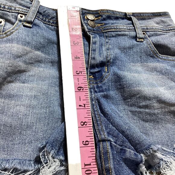 Zanadi Blue Jean Shorts for Women - Picture 7 of 8